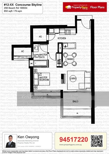 Concourse Skyline (D7), Apartment #135528272